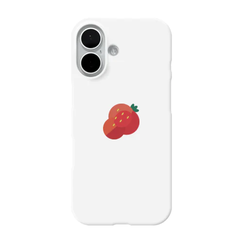 どうみてもイチゴ iPhone Smartphone Case