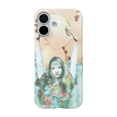 バルーンガール iPhone Smartphone Case