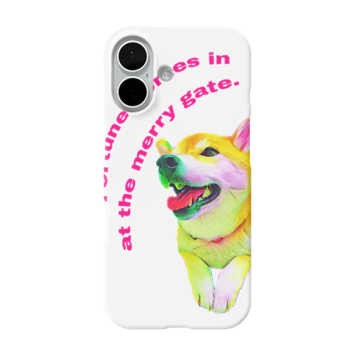 笑う門には福来る iPhone Smartphone Case