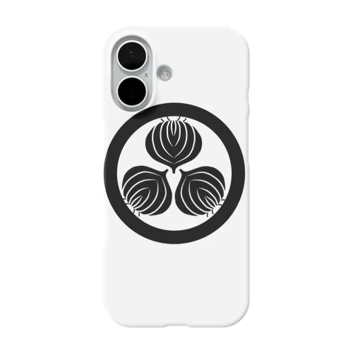 玉ねぎ風家紋 iPhone Smartphone Case