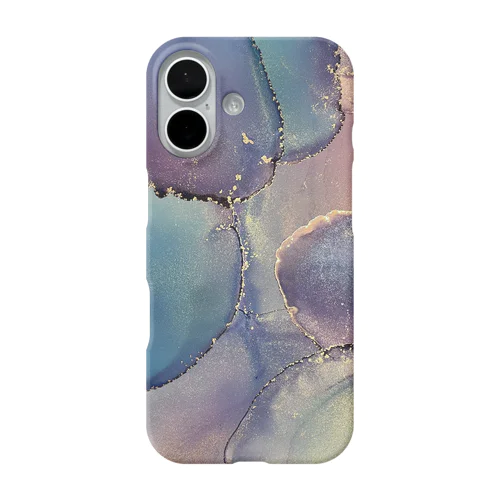 アルコールインクアート iPhone Smartphone Case