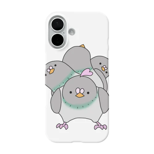 はとのぽぽーが踊る iPhone Smartphone Case