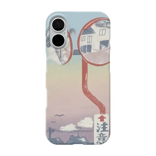 春の帰り道 iPhone Smartphone Case