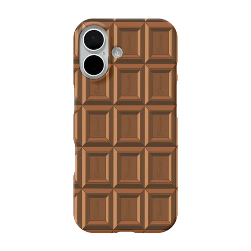チョコレート好きによるチョコレート好きのためのアイテム iPhone Smartphone Case
