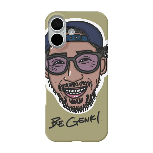 BE GENKI_V2 iPhone Smartphone Case
