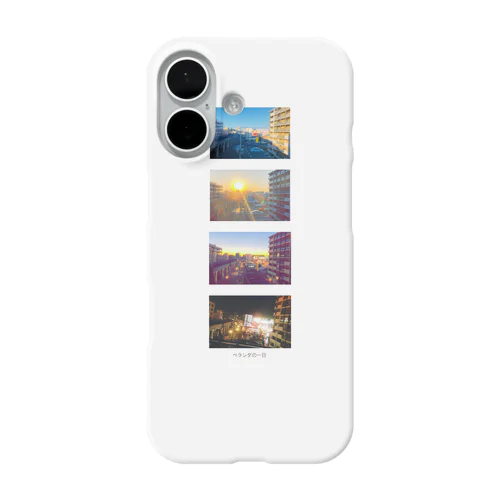 ベランダの一日 iPhone Smartphone Case