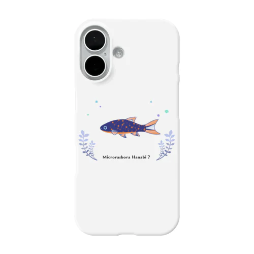 ミクロラスボラハナビ？ iPhone Smartphone Case