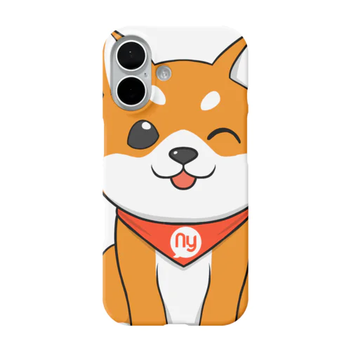 柴犬ウィンク iPhone Smartphone Case