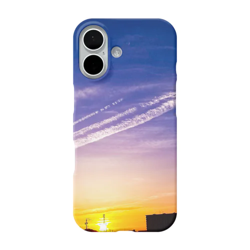 夕陽フォトアイテム iPhone Smartphone Case
