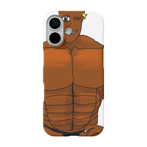 妖怪専門筋肉トレーナ男(セリフ無し) iPhone Smartphone Case