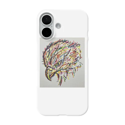 鷲 イラスト iPhone Smartphone Case