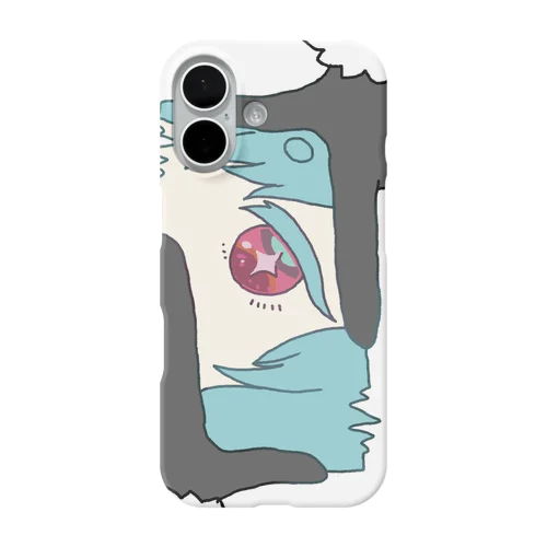 覗いちゃうぞ❄️ iPhone Smartphone Case