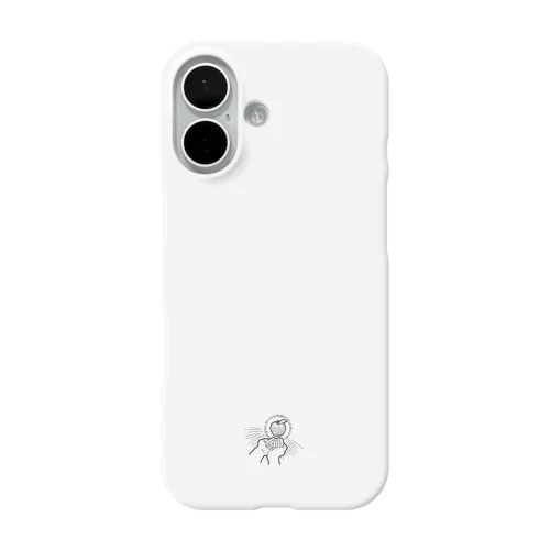 はくいきしろいロゴ iPhone Smartphone Case