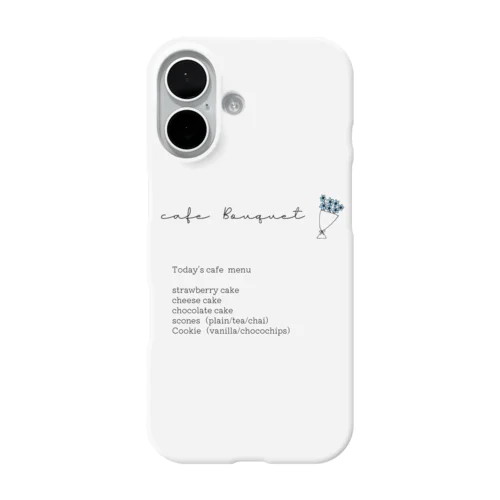 cafe bouquet original lettering iPhone Smartphone Case