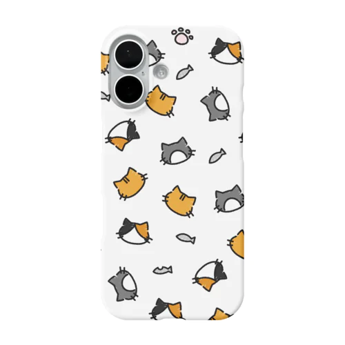 ねこがいっぱい iPhone Smartphone Case