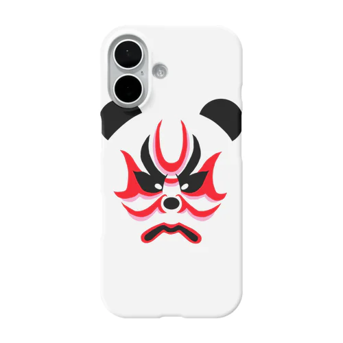 隈取りパンダ iPhone Smartphone Case