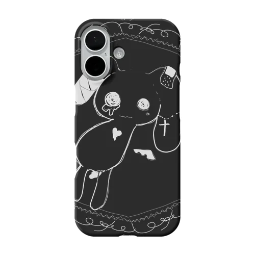 泣きうさぎ iPhone Smartphone Case