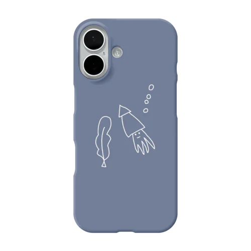 (　´・ω・｀　)すくうぃっど iPhone Smartphone Case