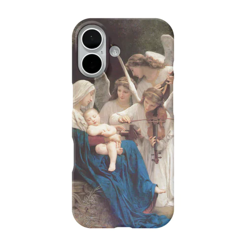 ウィリアム・アドルフ・ブグロー《歌を歌う天使たち》 iPhone Smartphone Case