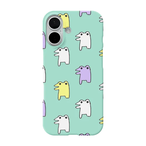 かえる？のスマホケース iPhone Smartphone Case