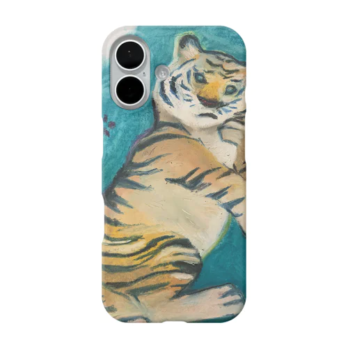 悩ましいトラ iPhone Smartphone Case