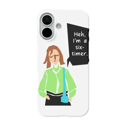 “YABAJO”パート②「Rokumata woman」 iPhone Smartphone Case
