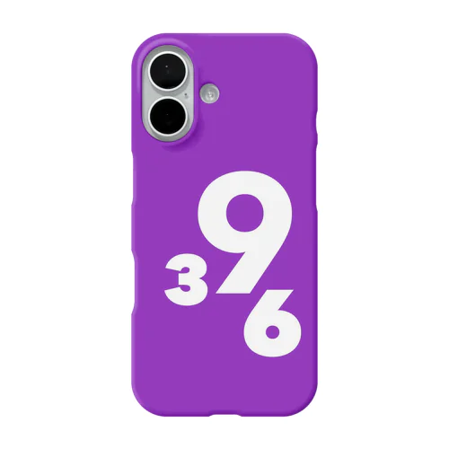 369パープル iPhone Smartphone Case