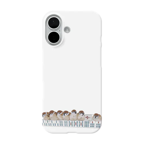 雀達×一向聴 iPhone Smartphone Case
