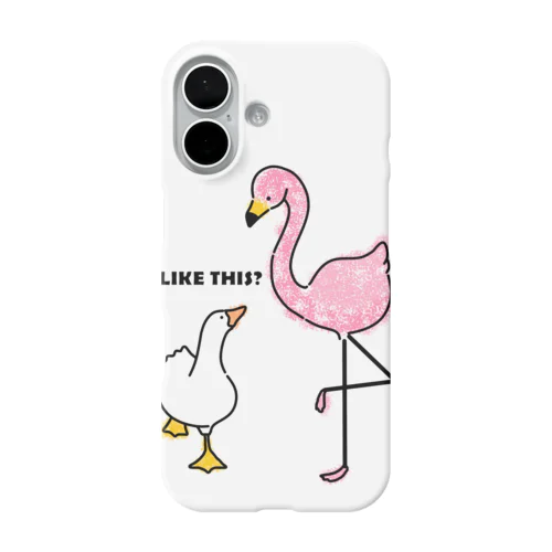 片足の練習 iPhone Smartphone Case