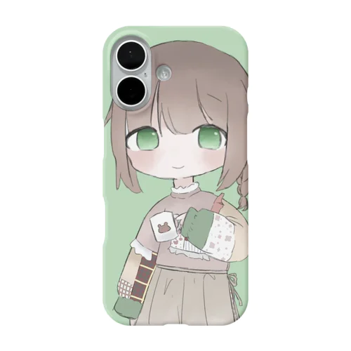 おんなのこ iPhone Smartphone Case