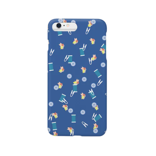 裁縫猫と裁縫道具 Smartphone Case