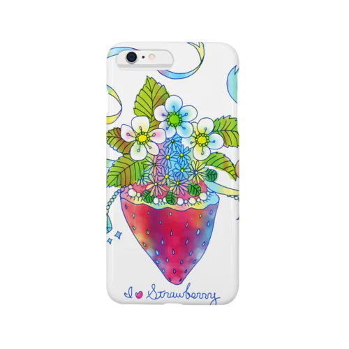 I ♡ Strawberry Smartphone Case