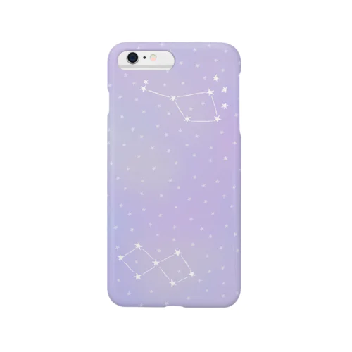 星砂の宇宙（purple） スマホケース