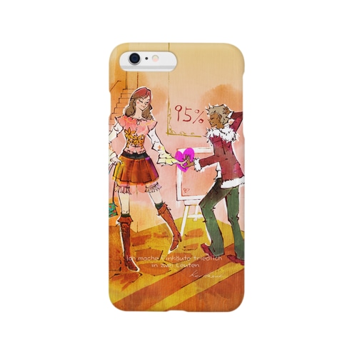 「彼とショッピング。」 Smartphone Case