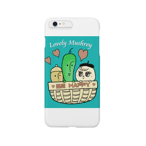 Lovely Mushrey: Be Happy Smartphone Case