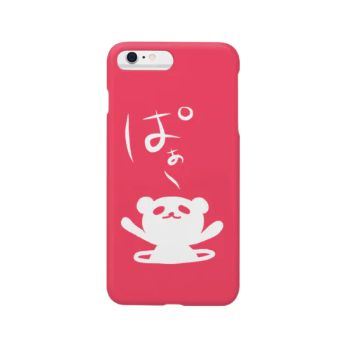 ぱぁ〜 ぱんちゃんのスマホケース(濃ピンク) Smartphone Case