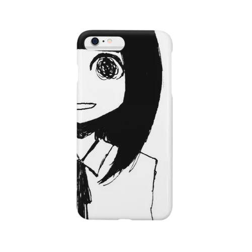 黒髪ぱっつんおんなのこ。 Smartphone Case