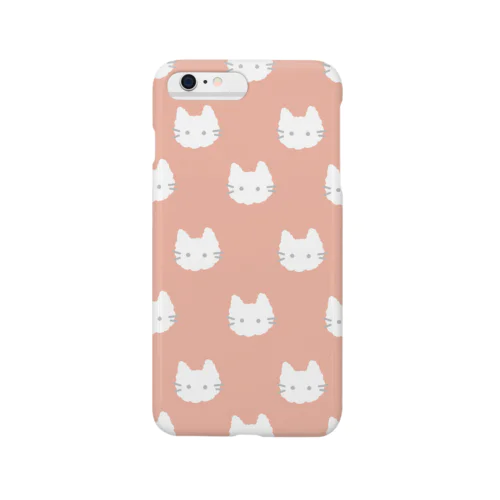 たくさんのふわねこ（曙色） Smartphone Case