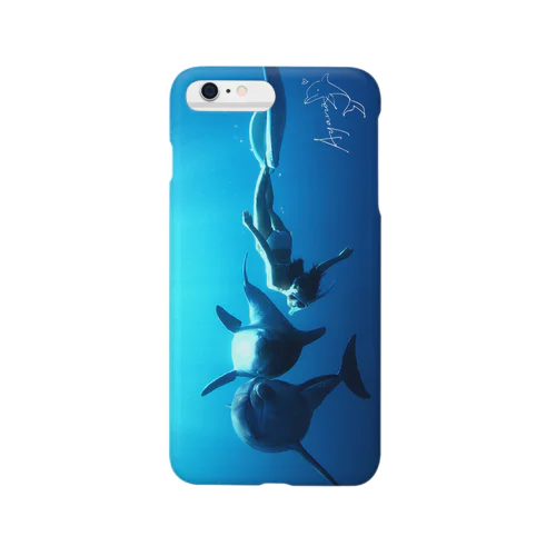 イルカと泳ぐということ Smartphone Case