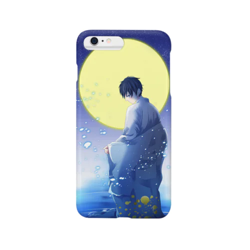 月 オリジナルiPhoneケース Smartphone Case