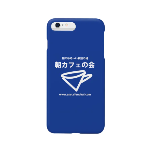 朝カフェの会 iPhoneケース Smartphone Case