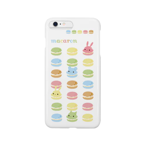 マカロン✕ウサネコ Smartphone Case