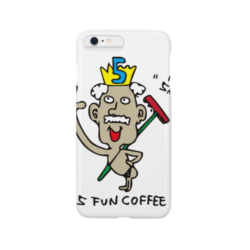 5 FUN COFFEE GOD Smartphone Case