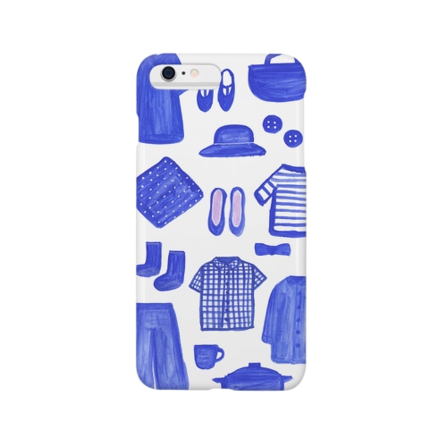 ブルー青blue Smartphone Case