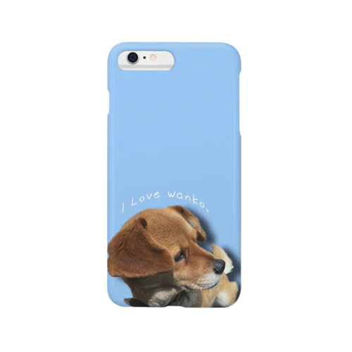 I love wanko ケース　みずいろ Smartphone Case