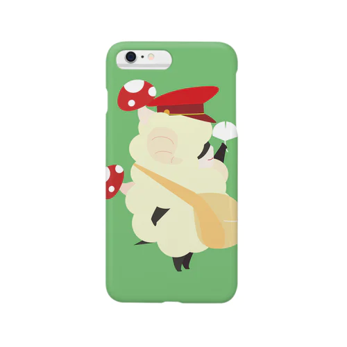 キノコヒツジ、イチョウを拾う Smartphone Case