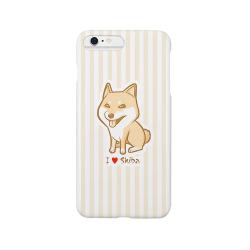 I ♥ 柴犬 スマホケース