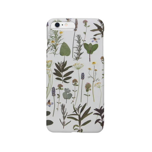 ハーブの押し花 Smartphone Case