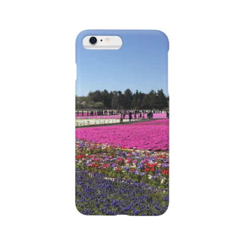 芝桜花絨毯 Smartphone Case