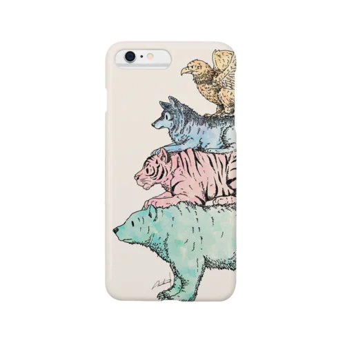 猛獣ブレーメン(color) Smartphone Case